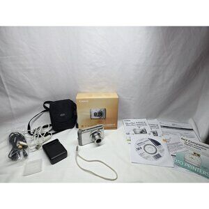 Canon PowerShot A3100 IS 12.1MP Digital Camera With Charger, Box And Camera Bag